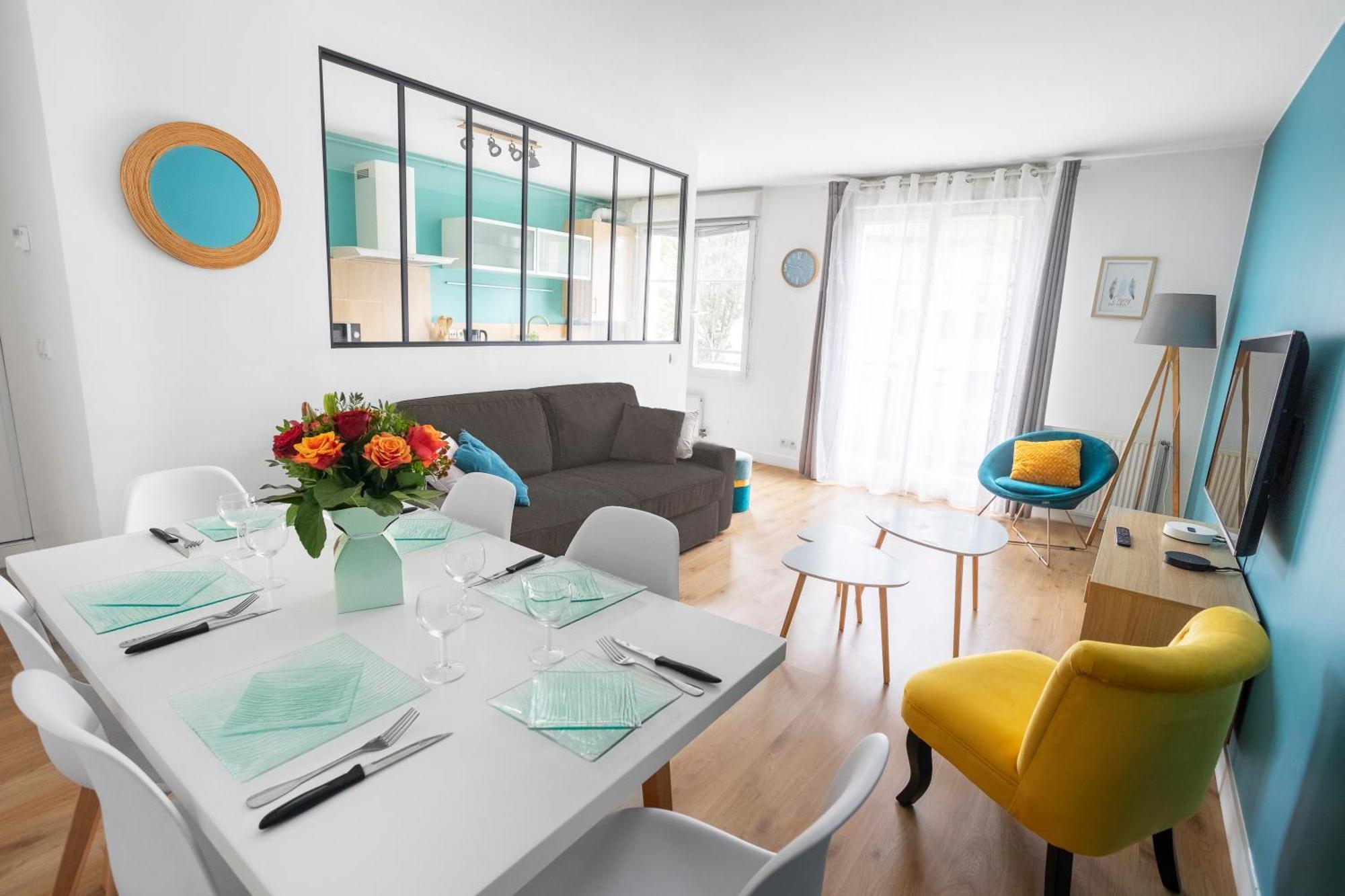 Appartement-Bao Tiam-Tiam Conciergerie-5Min Disneyland-Free Parking Serris Dış mekan fotoğraf